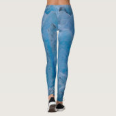 Blauer Gletscher Leggings (Rückseite)