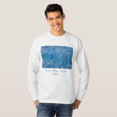Blauer Gletscher T-Shirt (Vorne ganz)