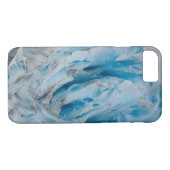 Blauer Gletschereis iPhone 7 Kasten Case-Mate iPhone Hülle (Rückseite (Horizontal))