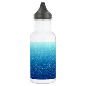 blauer Glitter Trinkflasche (Links)