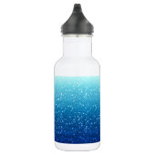 blauer Glitter Trinkflasche (Rechts)