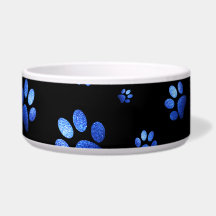 Blauer Glitzer