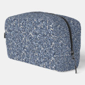 Blauer Glitzer Waschbeutel (Rechte Ecke)