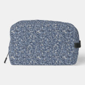 Blauer Glitzer Waschbeutel (Rückseite)