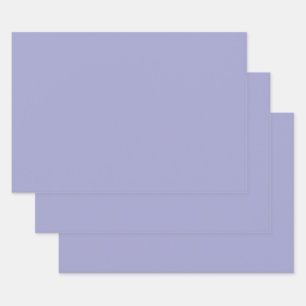 Blauer Glocke (Vollfarbe) Geschenkpapier Set