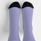Blauer Glocke (Vollfarbe) Socken (Oben)