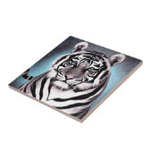 Blauer Glow White Tiger Fliese (Seite)
