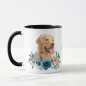Blauer Golden Retriever Tasse (Links)