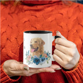 Blauer Golden Retriever Tasse