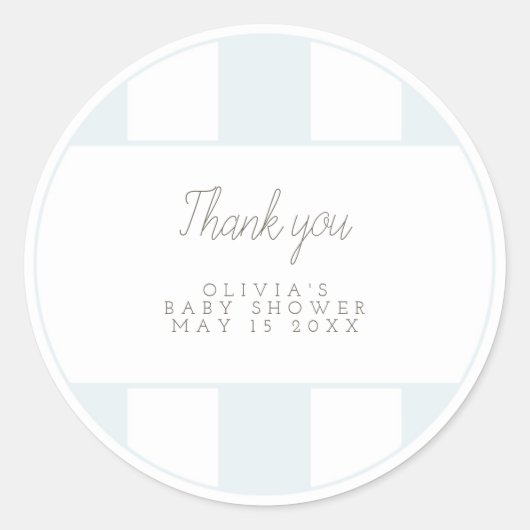 Blauer Golfwagen Greifsticker Runder Aufkleber (Vorderseite)