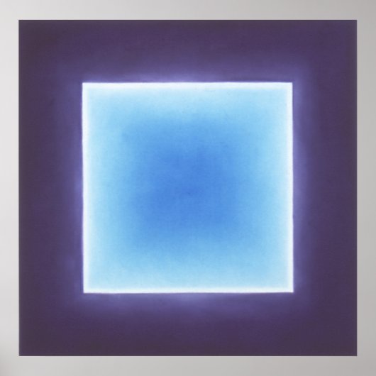 Blauer Gott Poster (Vorne)