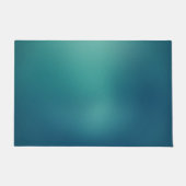blauer Gradient abstrakt Fußmatte (Vorderseite)