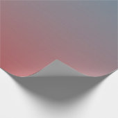 Blauer Gradient Geschenkpapier (Ecke)