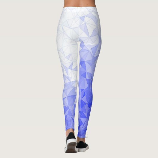 Blauer Gradient Leggings (Rückseite)