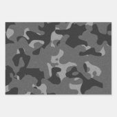 Blauer Grau Geschenkpapier Set (Vorderseite 2)