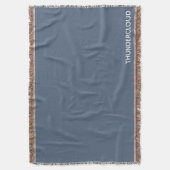 Blauer Graue Farbe von Thundercloud Decke (Vorderseite Vertikal)