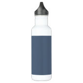 Blauer Graue Farbe von Thundercloud Edelstahlflasche (Links)
