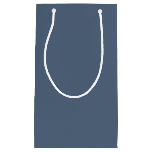 Blauer Graue Farbe von Thundercloud Kleine Geschenktüte (Vorderseite)