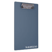Blauer Graue Farbe von Thundercloud Klemmbrett (Rechts)