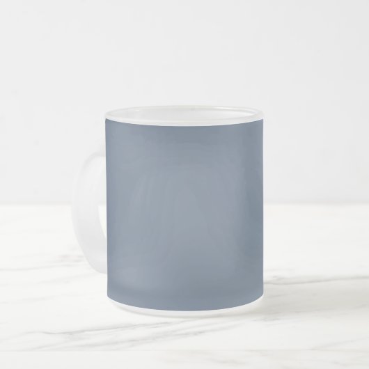Blauer Graue Farbe von Thundercloud Mattglastasse (Vorderseite Links)