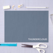 Blauer Graue Farbe von Thundercloud Seidenpapier (Handwerk)