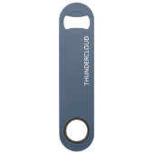 Blauer Graue Farbe von Thundercloud Speed Flaschenöffner (Vorderseite)