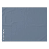 Blauer Graue Farbe von Thundercloud Tischdecke (Vorderseite (Horizontal))