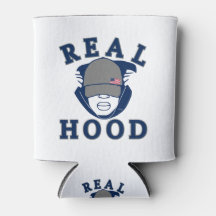 blauer Grauer ECHTER HOOD TYP IN HOODIE