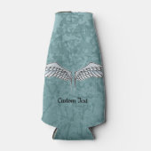 Blauer grauer Flügel Cooler Flaschenkühler (Vorderseite)