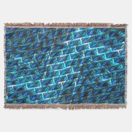 Blauer grauer, gerber oder gelber Ziegeleffekt Decke (Vorderseite)