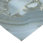 Blauer grauer Marmor mit Goldvene Mittelgroßer Tischläufer (Ecke)