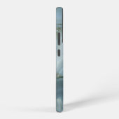 Blauer grauer Marmor mit Goldvene Samsung Galaxy Hülle (Rechte Seite)