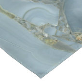 Blauer grauer Marmor mit Goldvene Tischdecke (Schrägansicht)