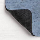 Blauer grauer Marmor Swirled Mousepad (Ecke)