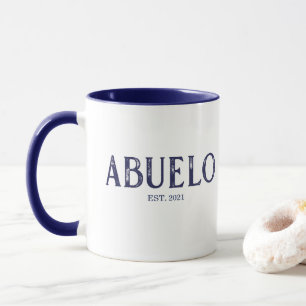 Blauer Großvater Gegründet Tasse