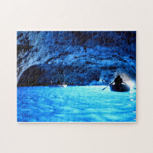 Blauer Grotto Capri, Grotta Azzurra, Italien Puzzle