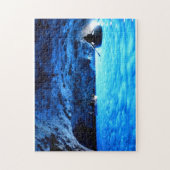 Blauer Grotto Capri, Grotta Azzurra, Italien Puzzle (Vertikal)