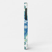 Blauer grüner Elefant Case-Mate iPhone Hülle (Hinten/Links)