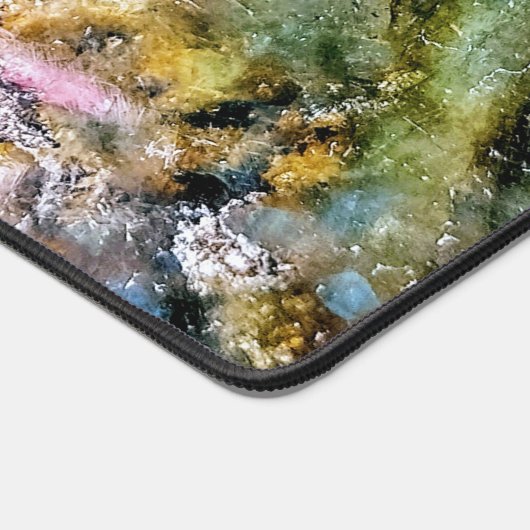 Blauer Grüner Labradorit Gemstone Schreibtischunterlage (Ecke)