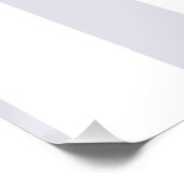 Blauer Gummibär Semi-Gloss Poster (Ecke)