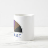 Blauer Gürtel Jiu Jitsu Kaffeetasse (Mittel)