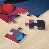 Blauer Häher-Jigsaw-Puzzle Puzzle (Seite)