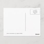 Blauer Häher Postkarte (Rückseite)