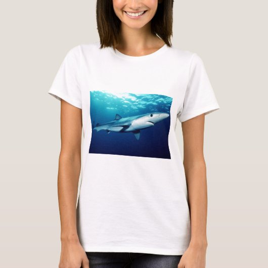 Blauer Hai T-Shirt (Vorderseite)