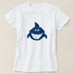 Blauer Haifisch T-Shirt