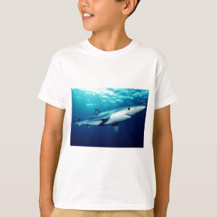 Blauer Haifisch T-Shirt