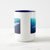 Blauer Haifisch Tasse (Zentrum)