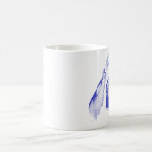 Blauer Haifisch-Tasse Verwandlungstasse (Mittel)