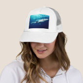 Blauer Haifisch Truckerkappe (Beispiel)