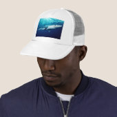 Blauer Haifisch Truckerkappe (Beispiel)